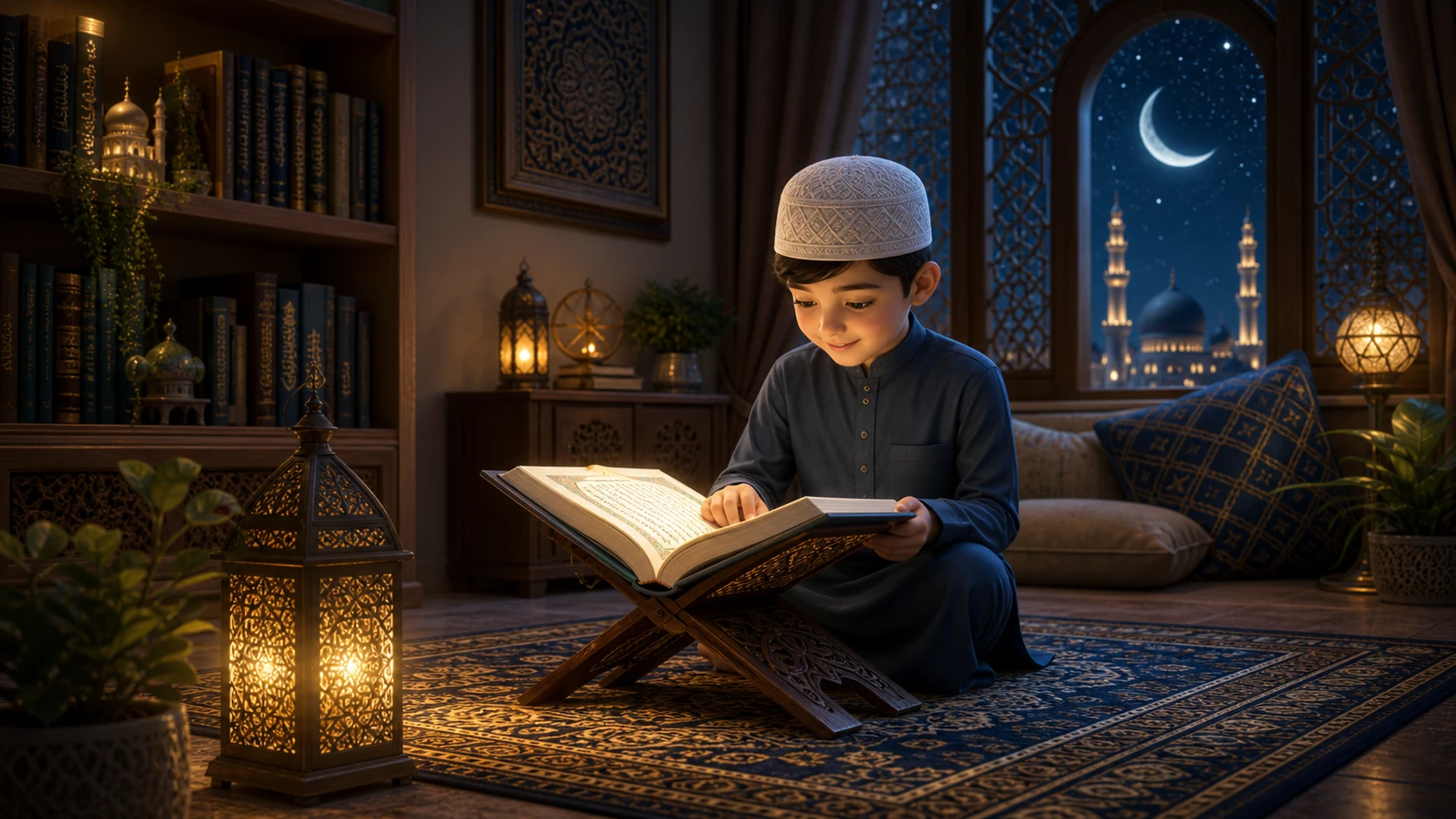 Kids learning Islam through a joyful journey